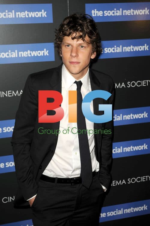 Jesse Eisenberg at The Social Network Screening