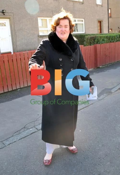 Susan Boyle at Old Home in Blackburn