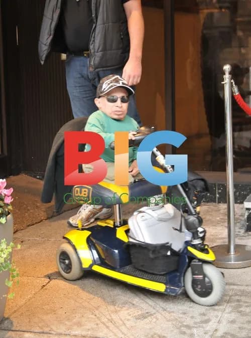 Verne Troyer Out in Liverpool, UK