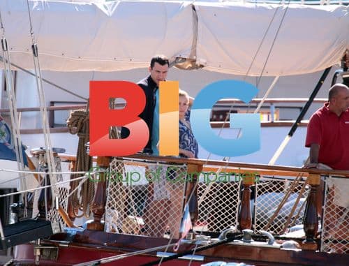Vladimir Klitschko and Hayden Panettiere on Boat in Croatia