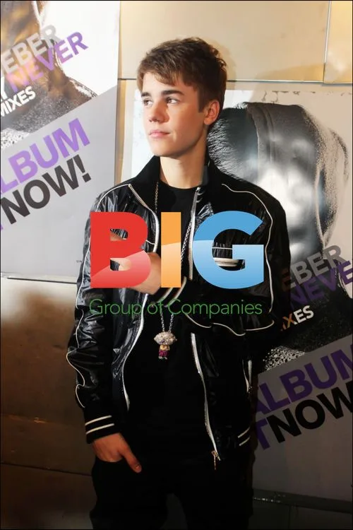 Justin Bieber at Press Conference in Antwerpen