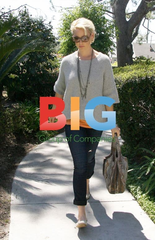 Katherine Heigl at lunch with mom