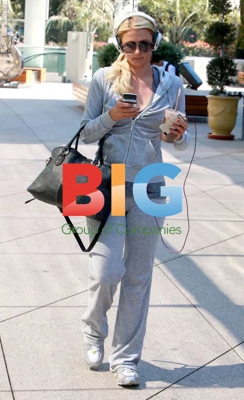 Paris Hilton Leaves Gym in LA