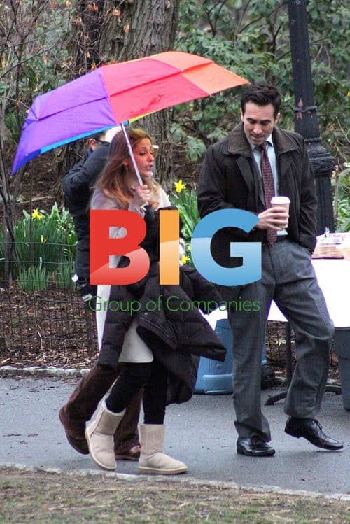 Sarah Michelle Gellar on 'Ringer' Set