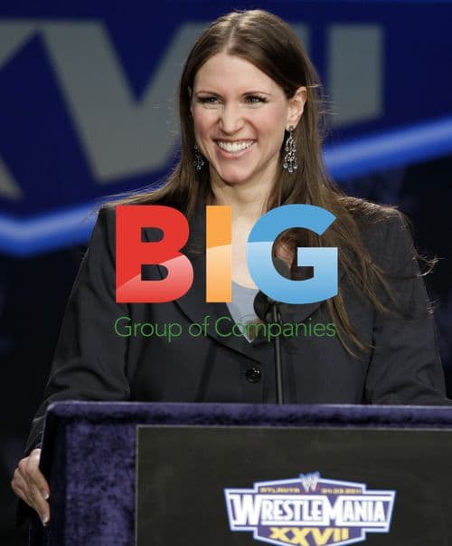 Stephanie McMahon at WrestleMania XXVII Press Conference