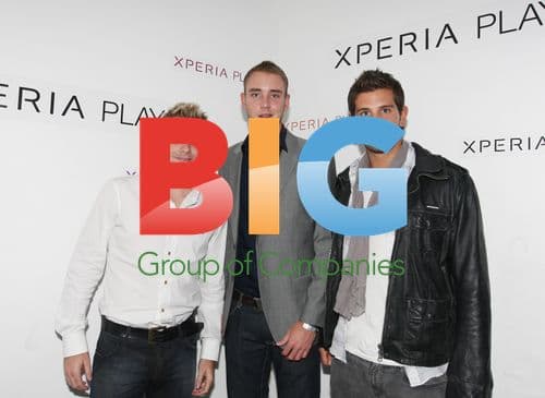 Stuart Broad at Sony Ericsson show