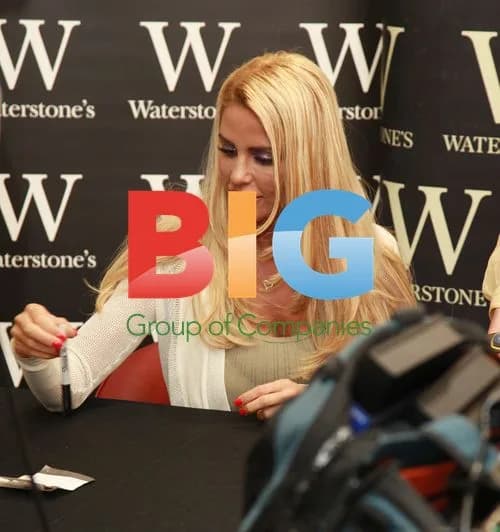 Katie Price book signing in Basildon