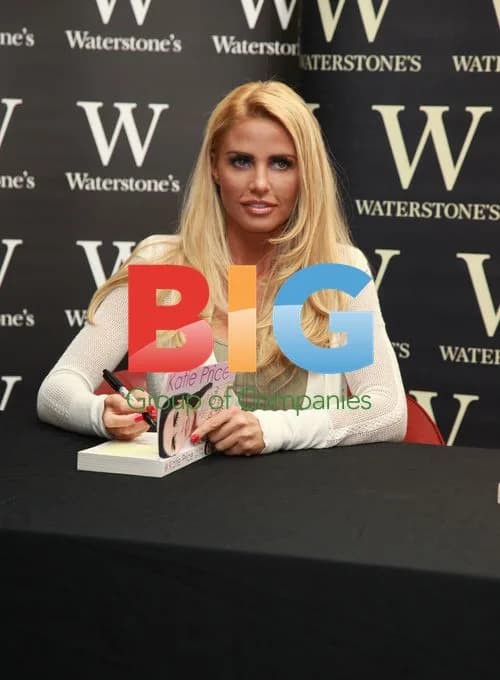 Katie Price book signing in Basildon