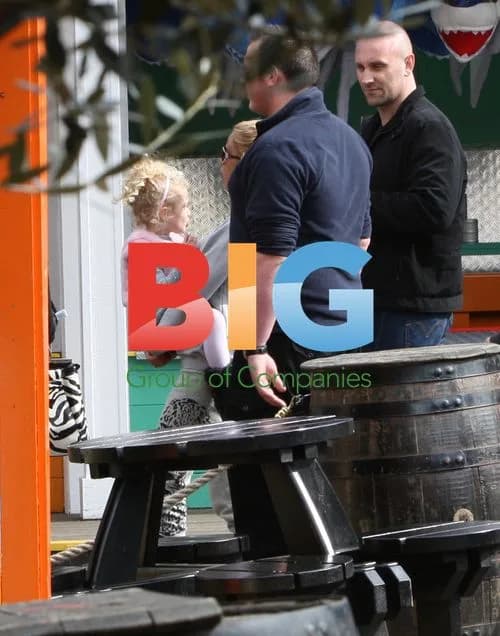 Katie Price and Kids at Chessington