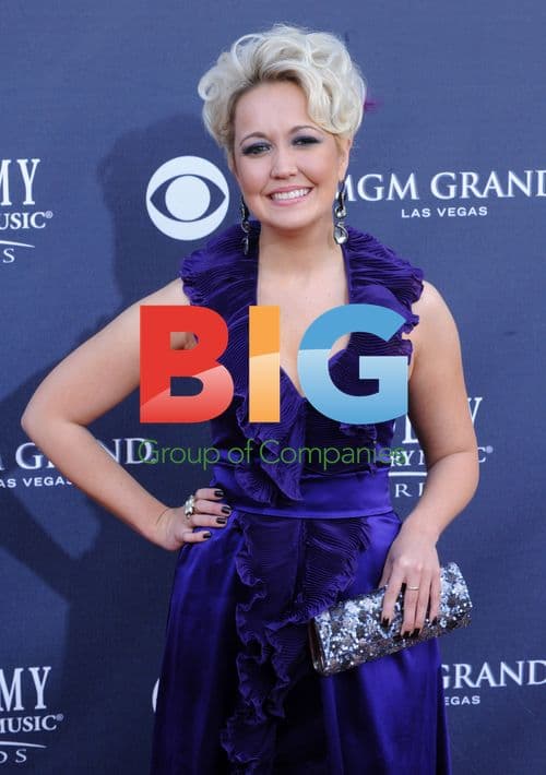 Meghan Linsey arrives at 46th ACM Awards