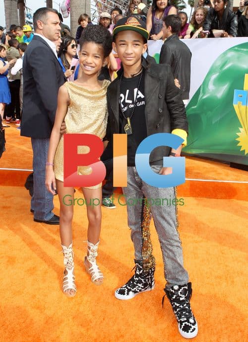 Jaden and Willow Smith at Kids' Choice Awards