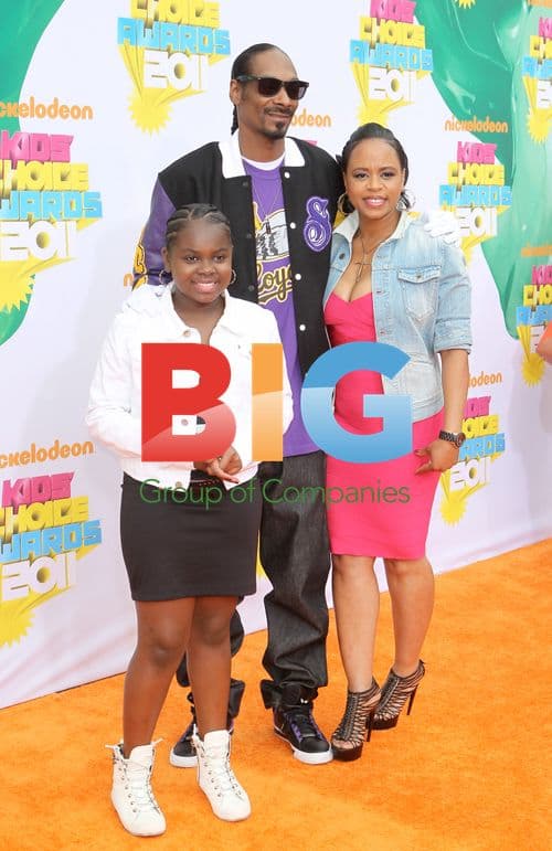 Snoop Dogg and Family at Kids' Choice Awards