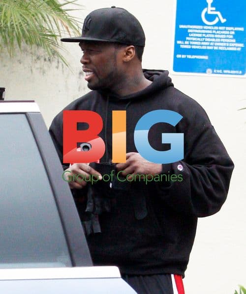 50 Cent Works Out in LA