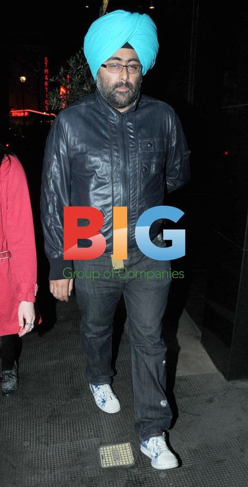 Hardeep Singh and Girlfriend at The Ivy Club