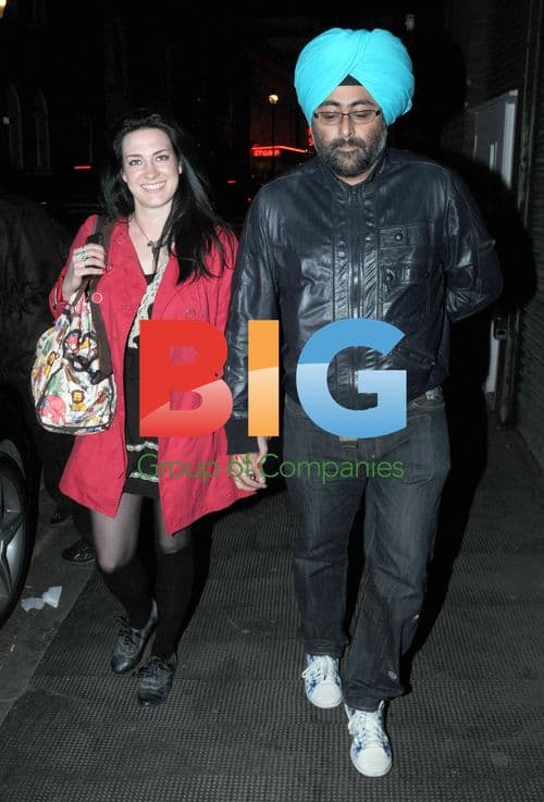 Hardeep Singh & Girlfriend at The Ivy Club