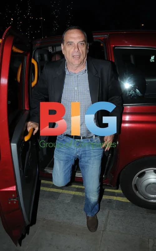 Avram Grant Arrives at Nobu in London