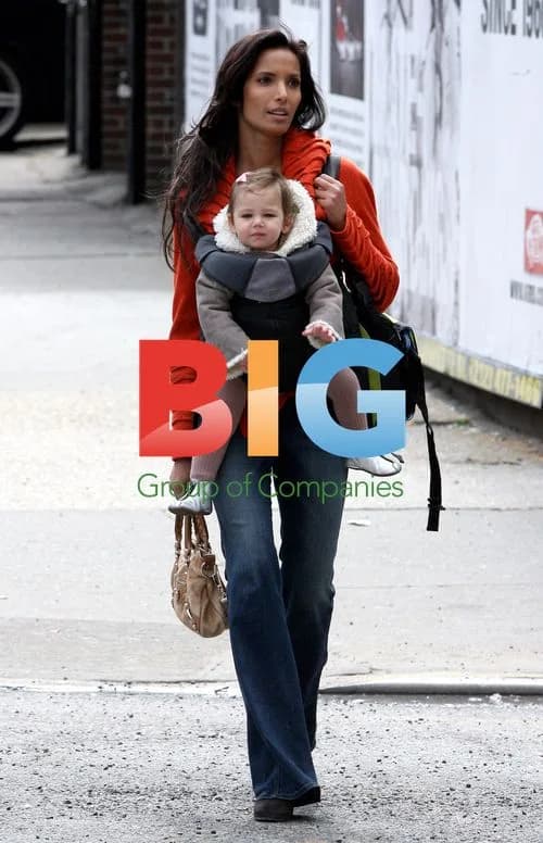 Padma Lakshmi and Daughter Krishna in NYC