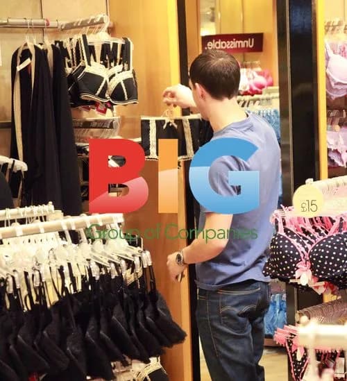 Kirk Norcross shopping for underwear