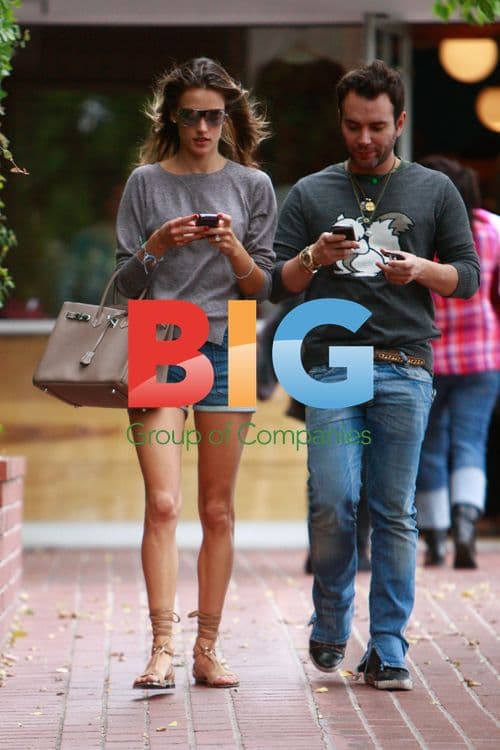 Alessandra Ambrosio Shopping with Friend