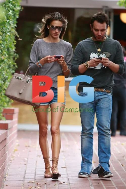 Alessandra Ambrosio Shopping with Friend