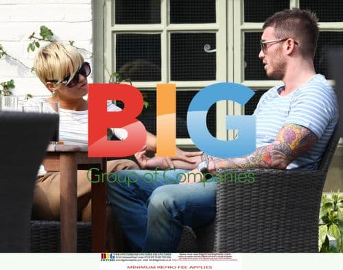 Kerry Katona and Dan Foden at Pub