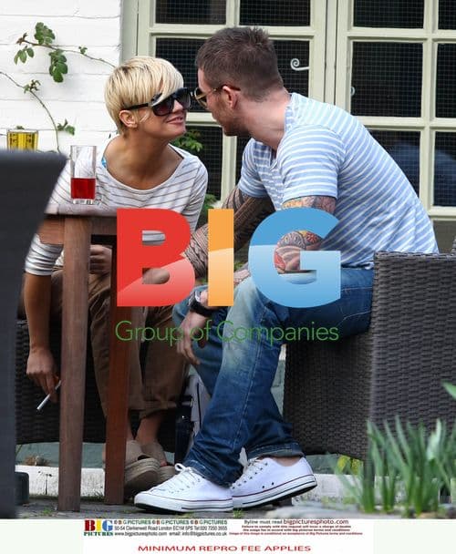 Kerry Katona and Boyfriend Dan Foden in Pub