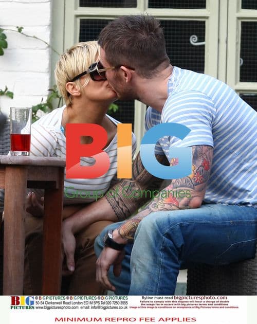 Kerry Katona and Dan Foden at Pub