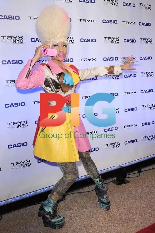 Nicki Minaj Casio TRYX Launch