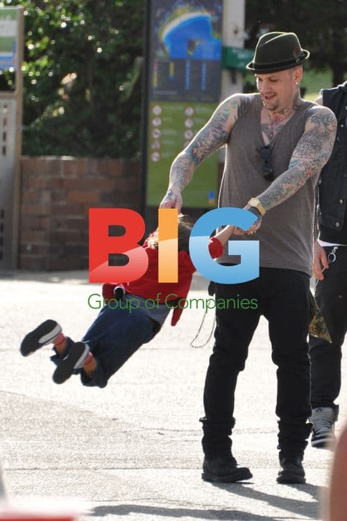 Good Charlotte Benji & Joel Madden in Bondi