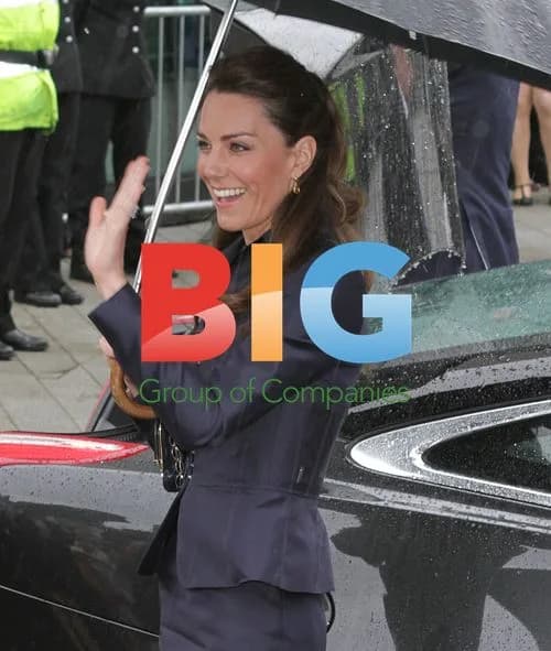 Prince William and Kate Middleton at Darwen College Opening