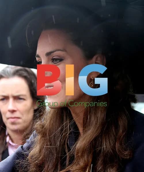 Kate Middleton and Prince William at Darwen Academy
