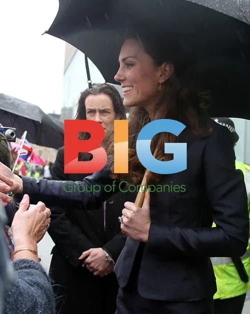 Kate Middleton and Prince William in Darwen