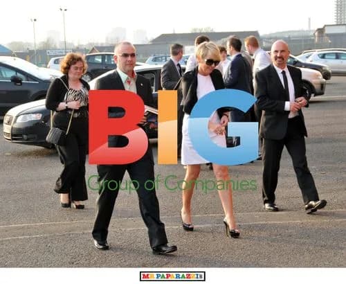 Susan Boyle and Family at Celtic Park