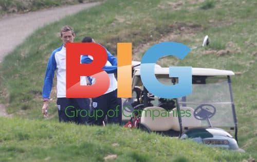 England Football Team Plays Golf Before Wales Match
