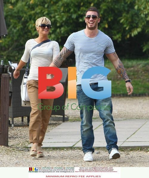 Kerry Katona and Dan Foden Spotted at Pub