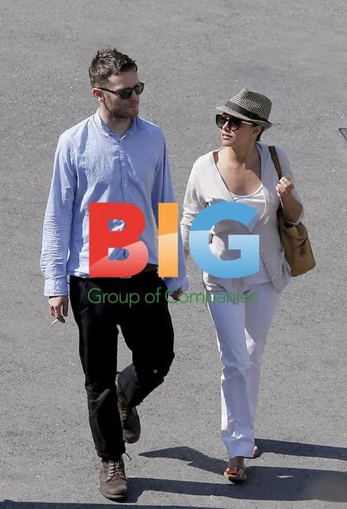 Jamie Hewlett and Emma De Caunes in France