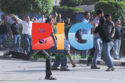 Clashes in Tahrir Square, Cairo