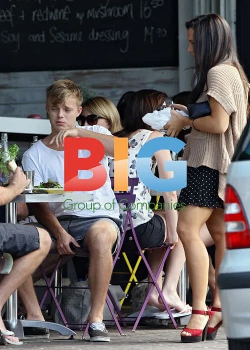 David Jones-Roberts Enjoys Lunch in Sydney