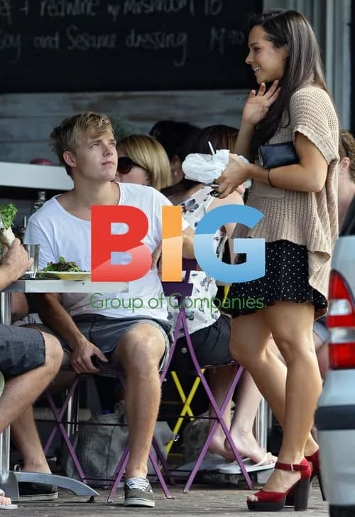 Home and Away actor David Jones Roberts lunches in Sydney