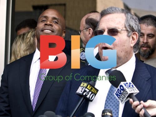 Barry Bonds Smiles After Trial