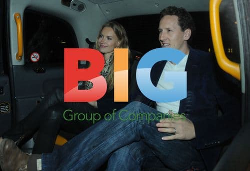 Brendan Cole and Zoe Hobbs at Mayfair Hotel