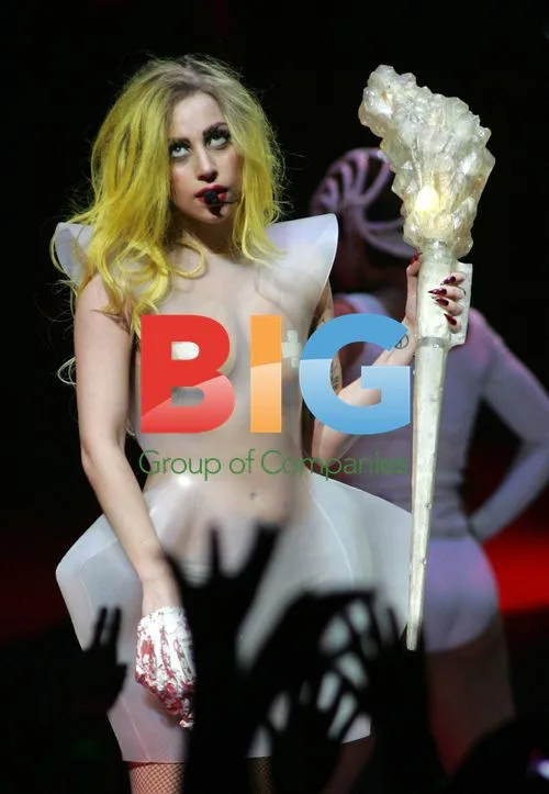 Lady Gaga Performing in Miami