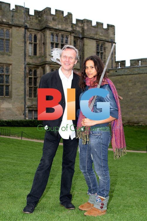 Anthony Head and Angel Coulby at 'The Dragon Tower' Opening