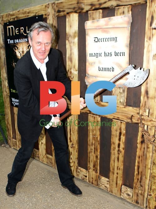 Anthony Head, Angel Coulby at 'The Dragon Tower' event