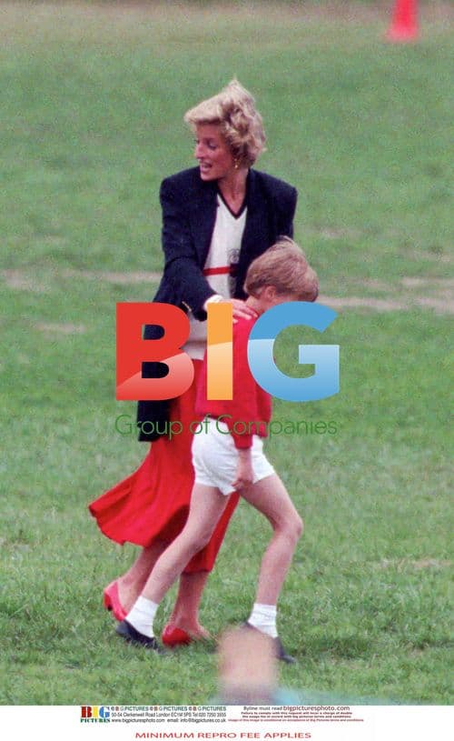 Prince William at School Sports Day