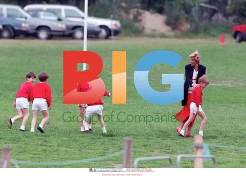 Prince William at Sports Day