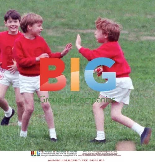 Prince William at Sports Day with Princess Diana
