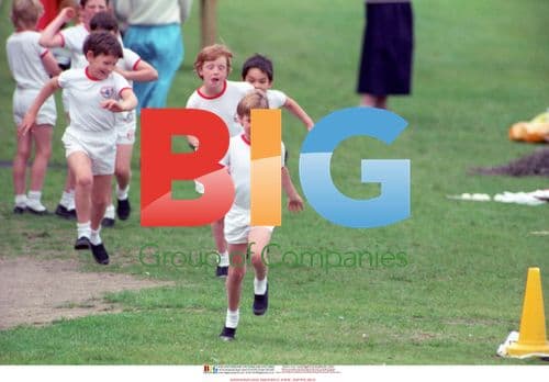 Prince William at Sports Day
