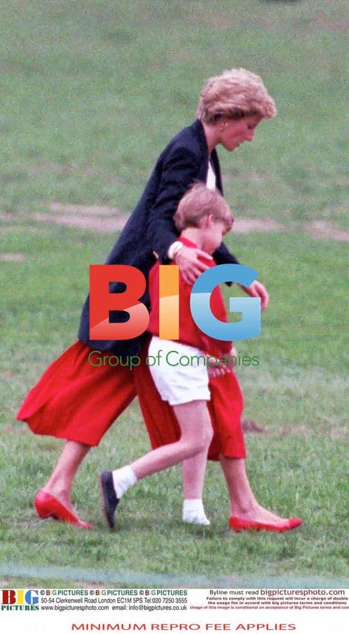 Prince William at School Sports Day