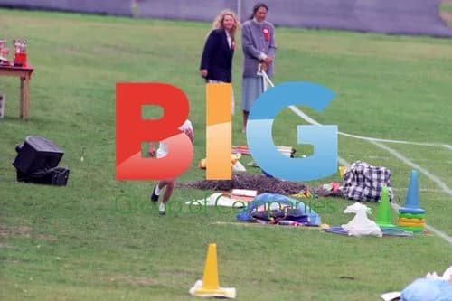 Prince William at Sports Day with Princess Diana
